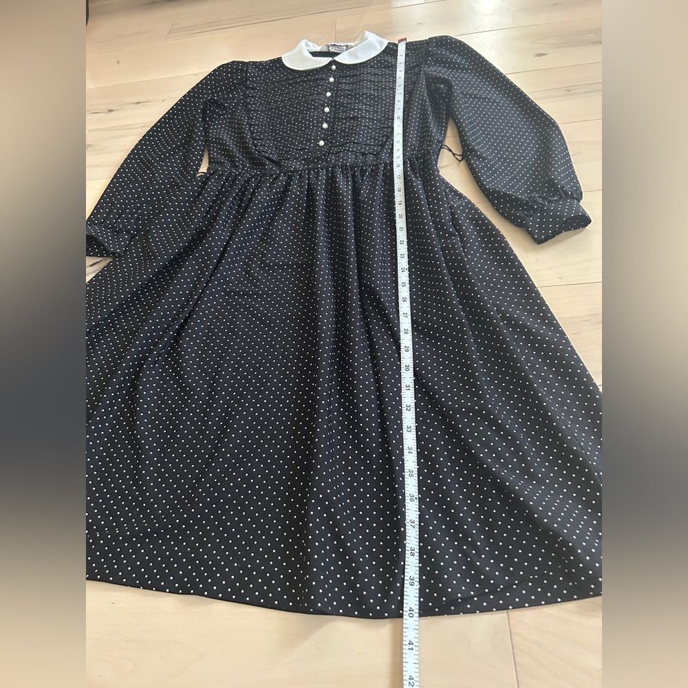 Vintage Sears Secretary Shirt Dress Sexy Teacher HeadMaster 10P Pockets Belt - Picture 8 of 16